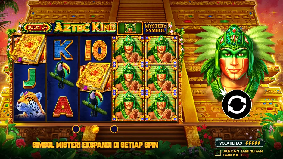 Main Slot Gratis Book of Aztec King