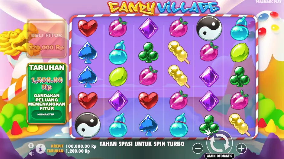 Main Slot Candy Village Gratis