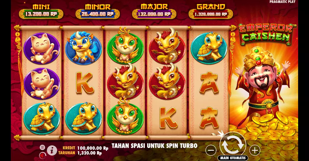 Main Slot Gratis Emperor Caishen