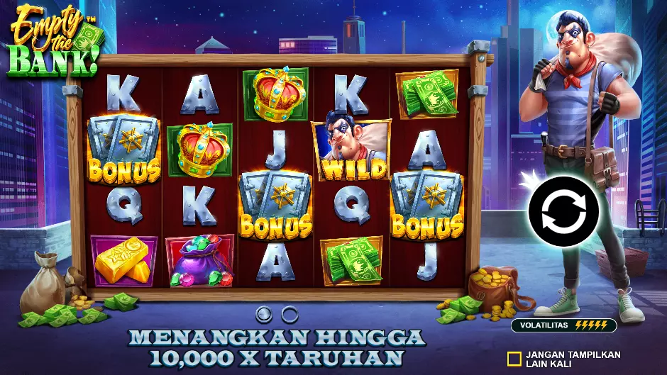 Main Slot Gratis Empty The Bank