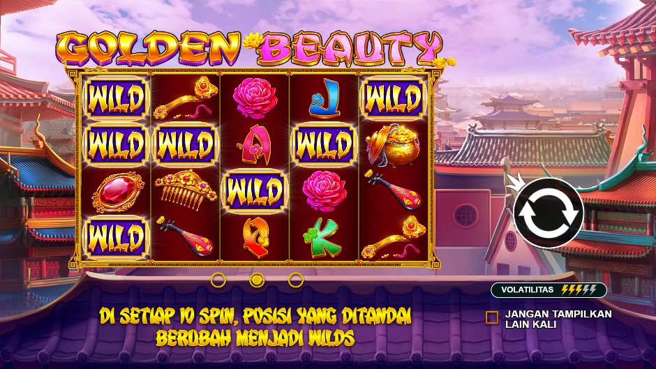 Main Slot Gratis Golden Beauty