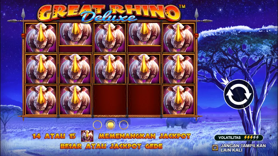 Main Slot Great Rhino Deluxe Gratis