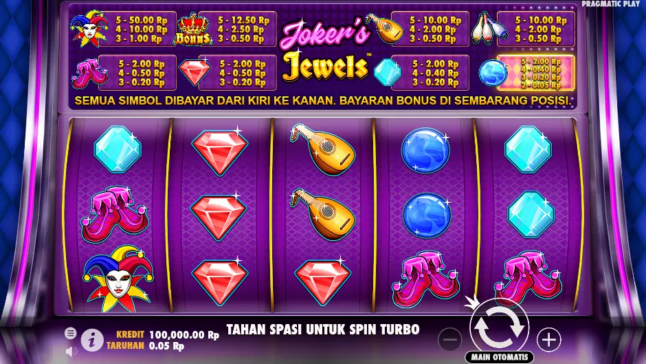 Main Slot Gratis Joker Jewels