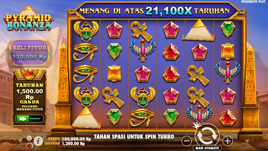 Main Slot Gratis Pyramid Bonanza