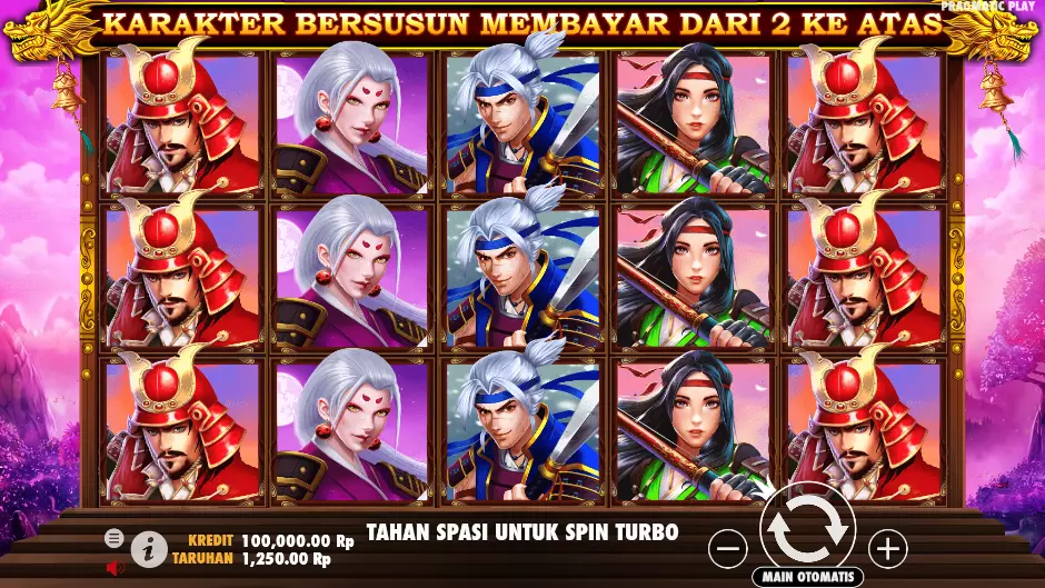 Main Slot Rise of Samurai Gratis