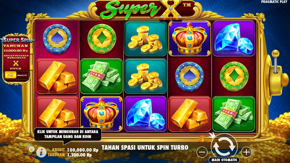 Main Slot Gratis Super X