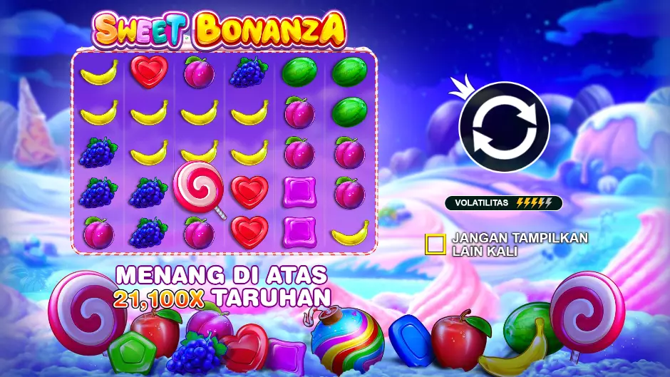 Main Slot Gratis Sweet Bonanza