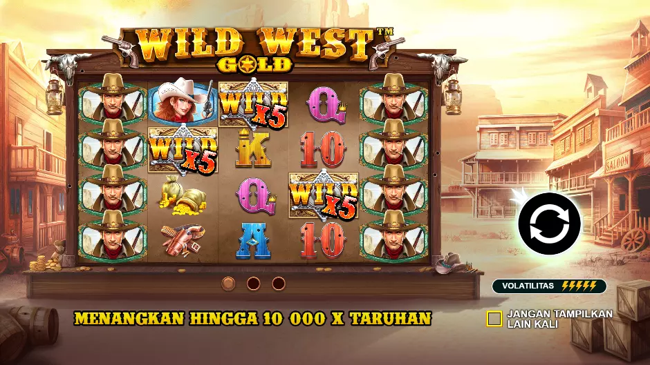 Main Slot Gratis Wild West Gold