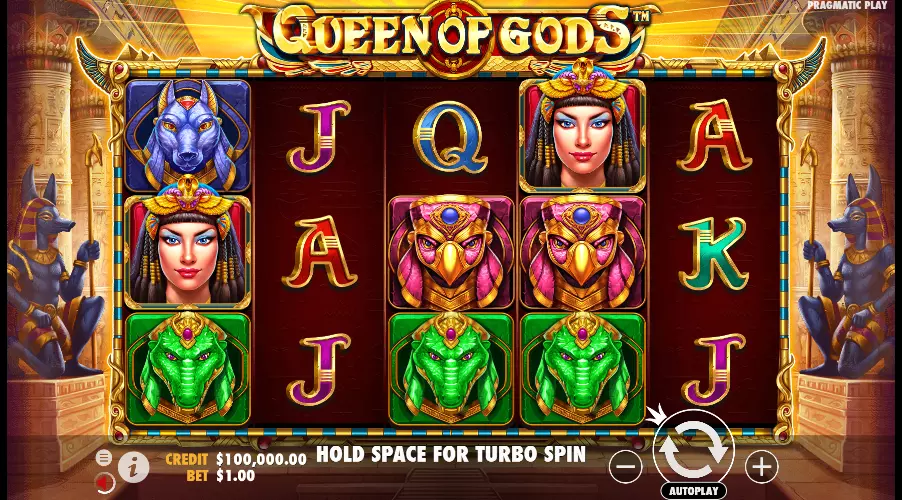 Slot Demo Queen of Gods