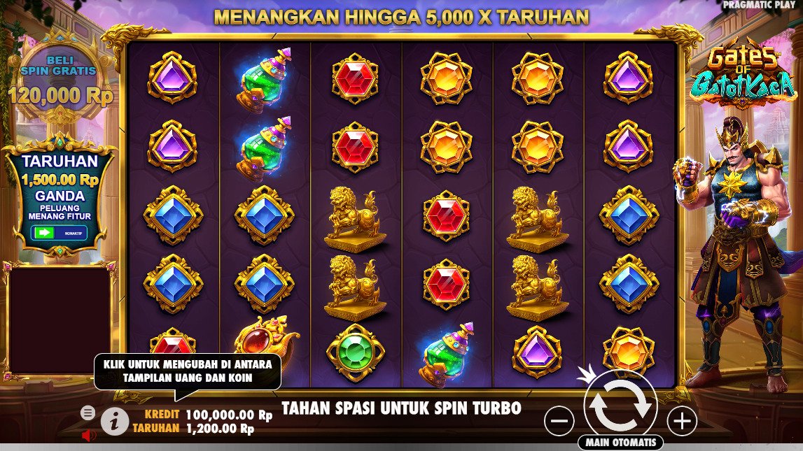 Main Slot Gratis Gates of Gatot Kaca